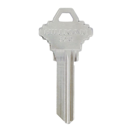 Hillman House of Office 125-Single Sided Universal Key Blank, Assorted - Pack of 4 5799911